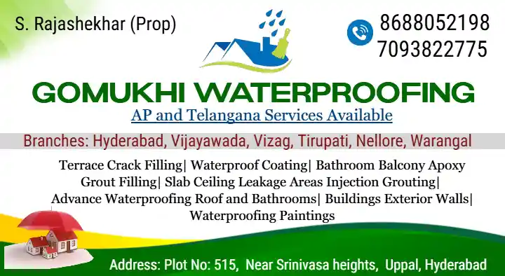 Gomukhi Waterproofing in Uppal
