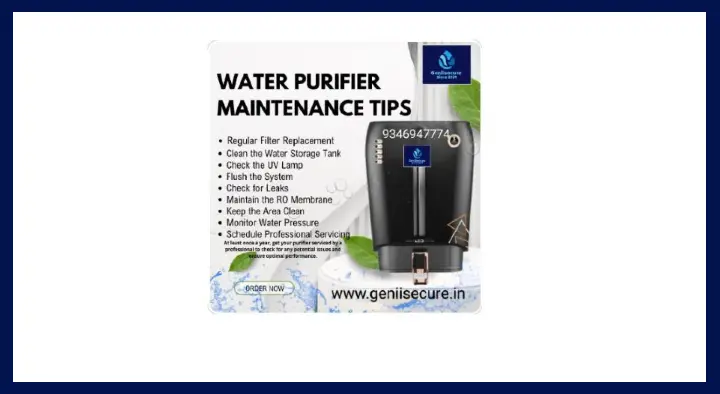 Water Purifier Maintenance in Tech Park