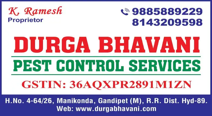 Durga Bhavani Pest Control Services in Manikonda