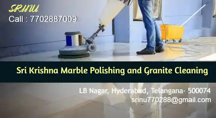 Building Designing Works in Hyderabad  : Sri Krishna Marble Polishing in LB Nagar