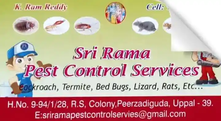 Sri Rama Pest Control Services in Uppal, Hyderabad