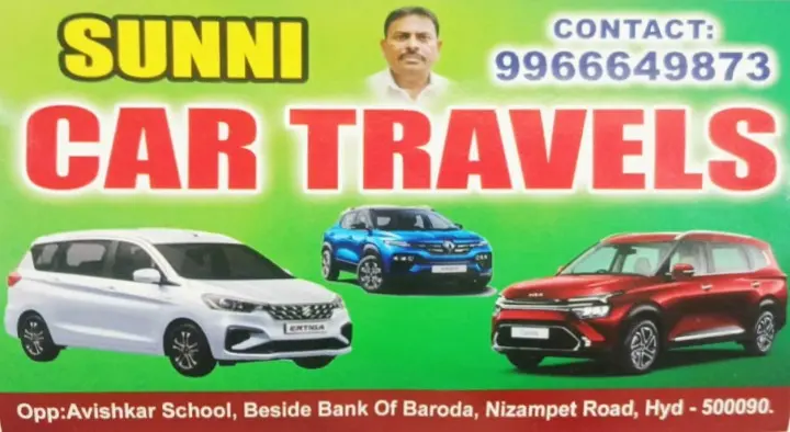 Sunni Car Travels in Nizampet Road