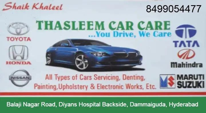 Thasleem Car Care in Dammaiguda