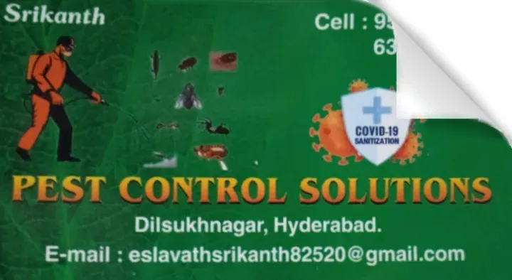 Pest Control Solutions in LB Nagar, Hyderabad