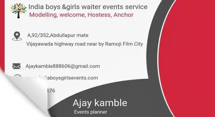 India Boys and Girls Catering Service in Ramoji Film City, Hyderabad