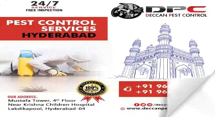 Residential Pest Control Service in Hyderabad  : Deccan Pest Control in Lakdikapool