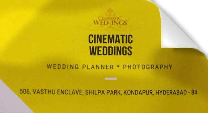 Photo Studios in Hyderabad  : Cinematic Weddings in Kondapur