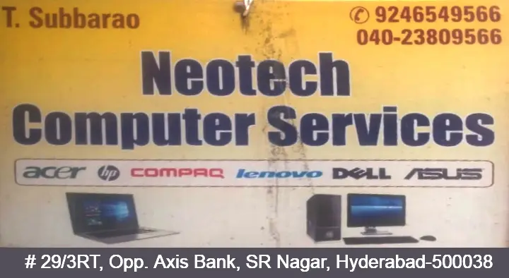 Neotech Computer Services in SR Nagar, Hyderabad