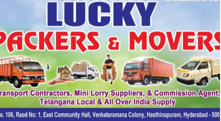 Lorry Transport Services in Hyderabad  : Lucky Packers and Movers in Hasthinapuram