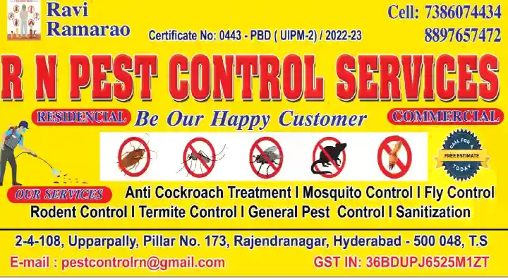 Pest Control Service For Rats in Hyderabad  : RN Pest Control Services in Rajendra Nagar