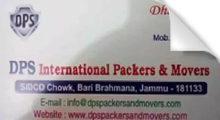 Packers And Movers in Jammu  : DPS International Packers And Movers in Bari Brahmana