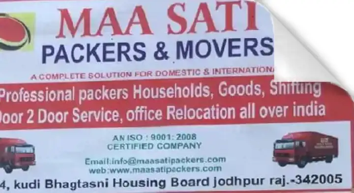 Maasati Packers And Movers in Housing Board, Jodhpur
