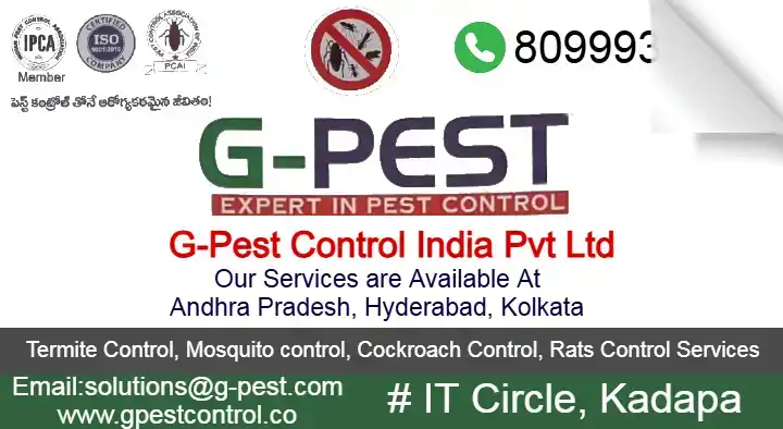 G- Pest Control Services in IT Circle