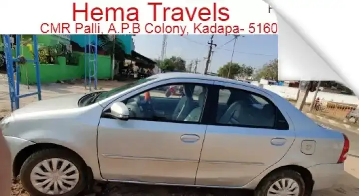Self Drive Car Rental Agencies in Kadapa  : Hema Travels in APHB Colony
