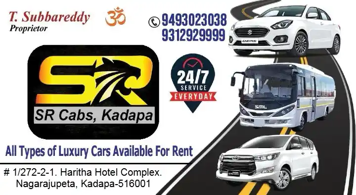 SR Cabs Kadapa in Nagarajupeta, Kadapa