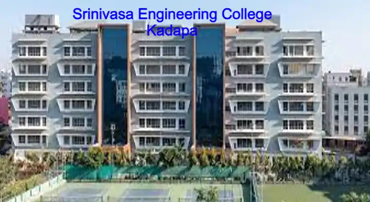 Srinivasa  Engineering College in Sankarapuram, Kadapa