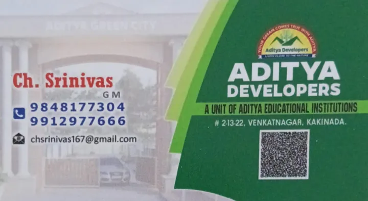 Aditya Developers in Venkat Nagar, Kakinada
