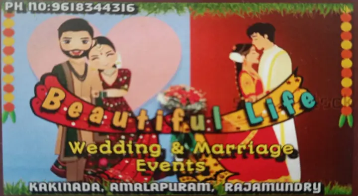 Marriage Services in Kakinada  : Beautiful Life Wedding and Marriage Events in Bhanugudi Junction