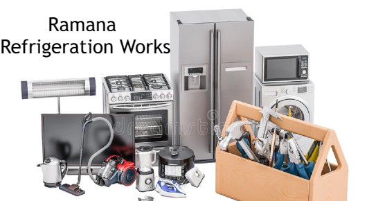 Ramana Refrigeration Works in Cinema Road, Kakinada