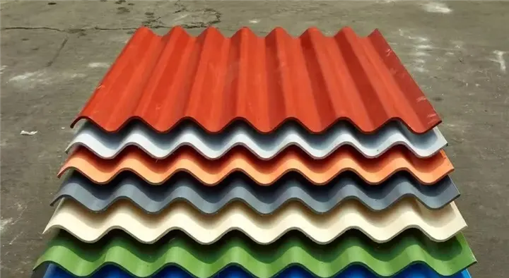 Cement Roofing Sheets in Kannur  : Pushpa Cement Roofing Colours in Thavakkara Road