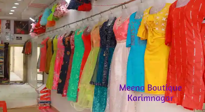 Boutiques in Karimnagar  : Meena Boutique in Ashoknagar