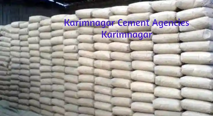 Cement Dealers in Karimnagar  : Karimnagar Cement Agencies in Ramnagar