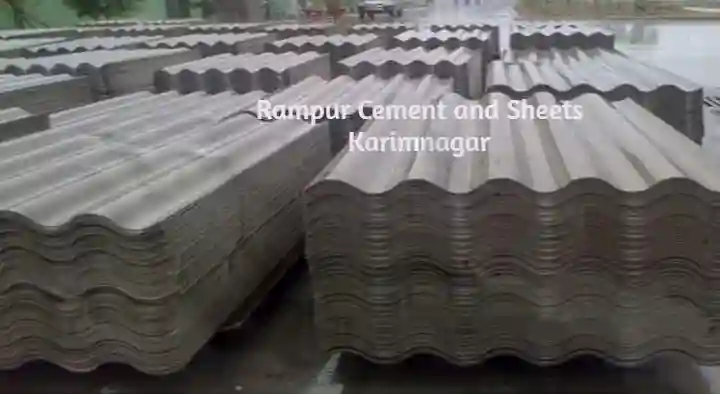 Cement Roofing Sheets in Karimnagar  : Rampur Cement and Sheets in Kothirampur