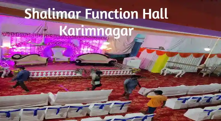 Function Halls in Karimnagar  : Shalimar Function Hall in Azad Road
