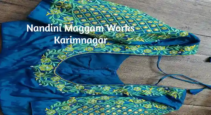 Maggam Works in Karimnagar  : Nandini Maggam Works in Sai Nagar