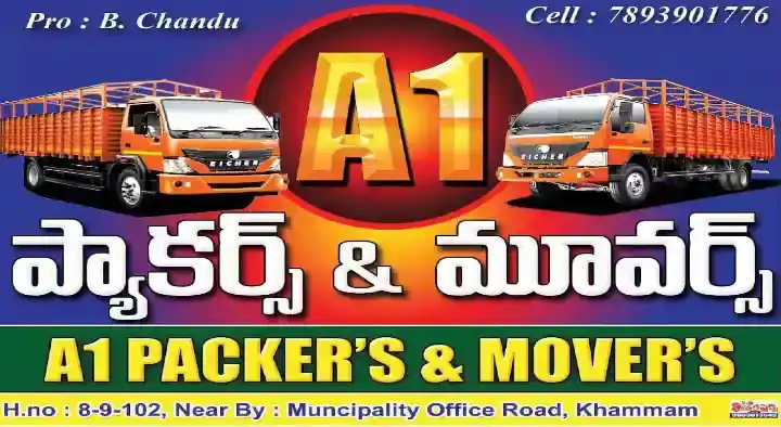 A1 Packers and Movers in Khammam, Khammam