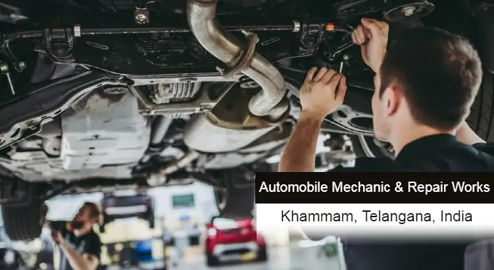 Automobile Repair Workshop in Khammam  : Madeena Mechanical Works in Praksh Nagar