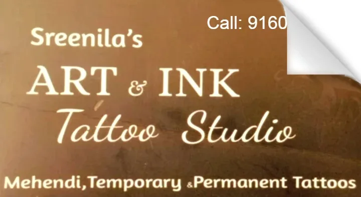 Sreenilas Art and Ink Tattoo Studio in Kaviraj Nagar, Khammam