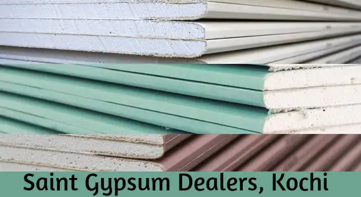 Gypsum Board in Kochi (Cochin) : Saint Gypsum Dealers in Navy Nagar