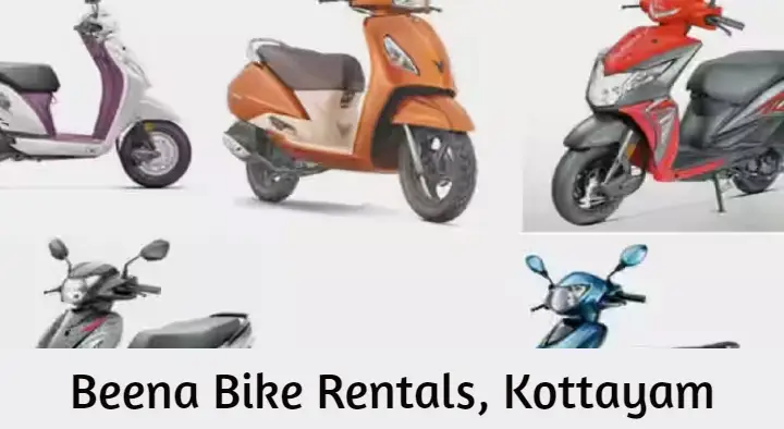 Bike Rentals in Kottayam : Beena Bike Rentals in Annankunnu Road