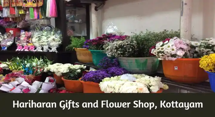 Gifts And Flower Shops in Kottayam : Hariharan Gifts and Flower Shop in Thirunakara