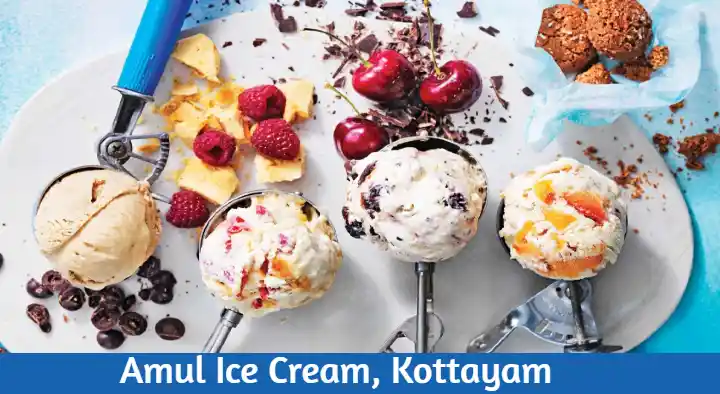 Ice Cream Shops in Kottayam  : Amul Ice Cream in Gandhi Nagar