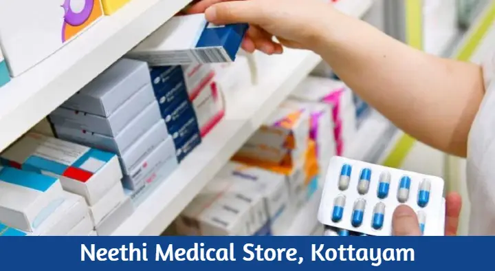 Neethi Medical Store in Sreenivasa Road, Kottayam