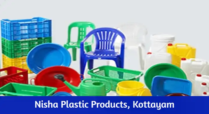 Paper And Plastic Products Dealers in Kottayam  : Nisha Plastic Products in Gandhi Nagar