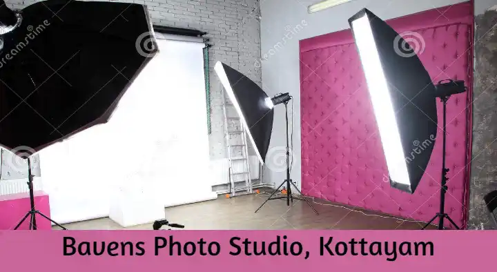 Photo Studios in Kottayam  : Bavens Photo Studio in Udaya Nagar