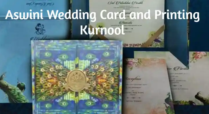 Invitation Cards Printing in Kurnool  : Ashwani Wedding Cards and Printing in Sita Rama Nagar