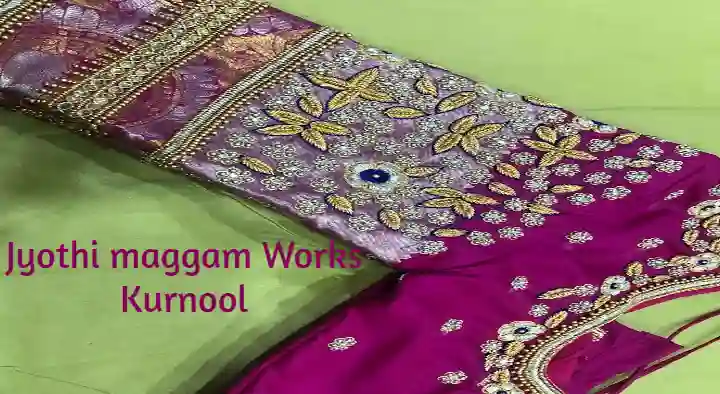Jyothi Maggam Works in Krishna Reddy Nagar, Kurnool