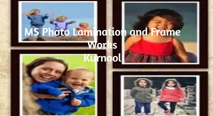 Photo Frames And Lamination in Kurnool  : MS Photo Lamination and Frame Works in Ashok Nagar