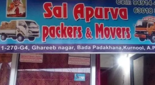 Sai Apurva Packers and Movers in Gareeb Nagar, Kurnool