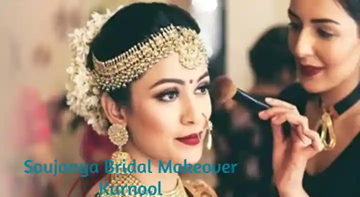 Bridal Makeup Artists in Kurnool : Soujanya Bridal Makeover in Gandhi Nagar