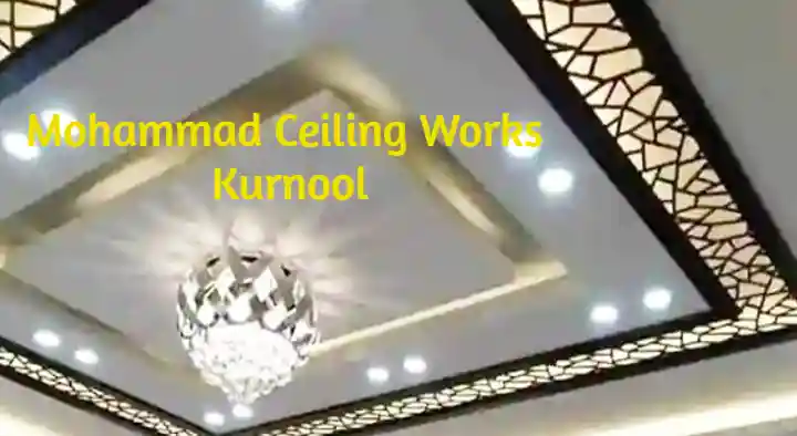 Ceiling Works in Kurnool  : Mahammad Ceiling Works in Balaji Nagar