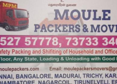 Packers And Movers in Madurai  : Moule Packers and Movers in Ellis Nagar