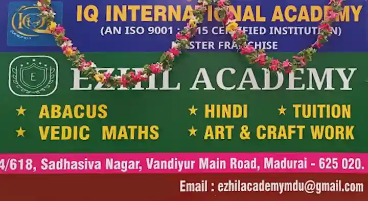 Institutions in Madurai  : Ezhil Academy in Sadhasiva Nagar