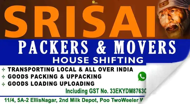 Packing Services in Madurai  : Sri Sai Packers and Movers in Ellis Nagar