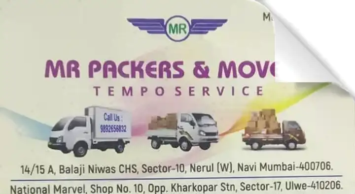 MR Packers And Movers in Nerul, Mumbai