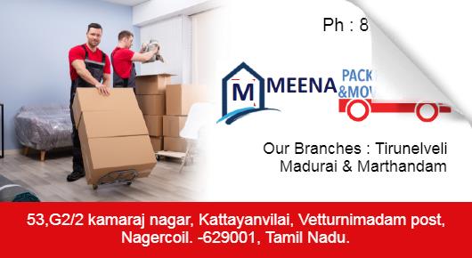 Meena Packers and Movers in Nagercoil, Nagercoil
